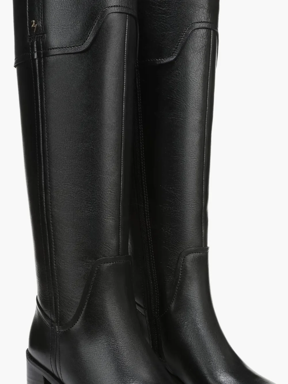 Naturalizer Black Tall Leather Over-The-Knee Boots